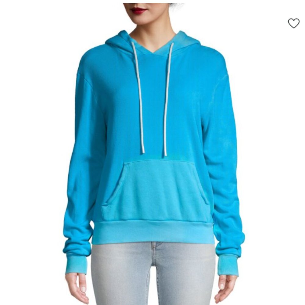 Cotton Citizen Aspen Cotton Hoodie in Turquoise XS